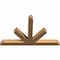 Ekena Millwork Saratoga Timber Gable Bracket, Western Red Cedar, 48"W x 30"H x 3 1/2"D x 3 1/2"F, 15/12 Pitch GBW048X30X0404SAR00SWR - alternate 3